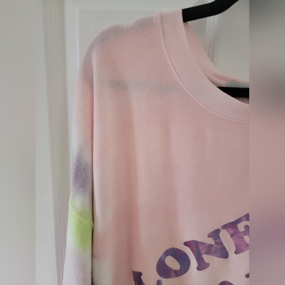 Wildfox Lonely Hearts Club Oversized Crewneck NWT - Picture 6 of 10